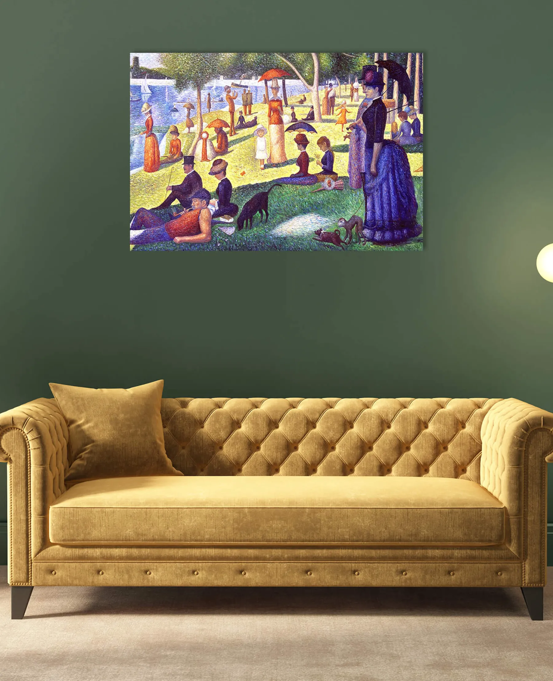 Galerie Mont A Sunday Afternoon on the Island of La Grande Jatte - Georges Seurat^ Seurat