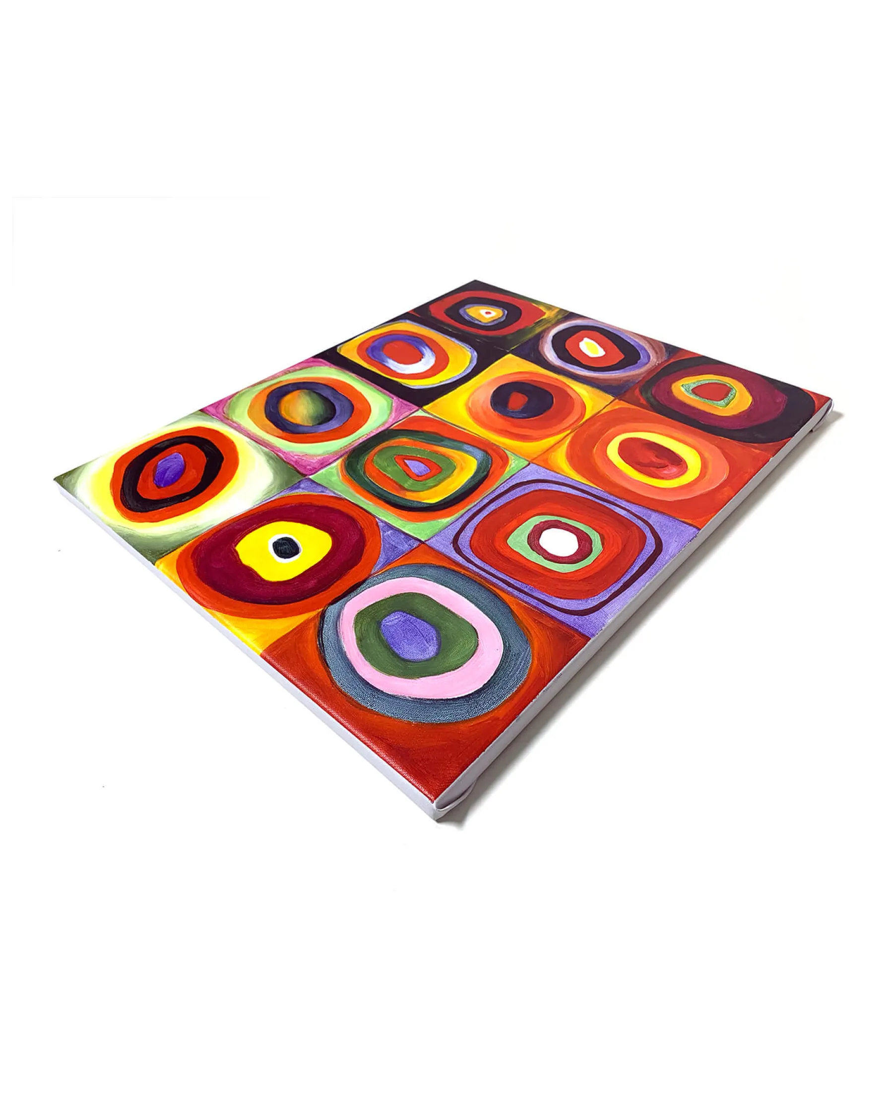 Galerie Mont Color Study, Squares with Concentric Circles - Vassily Kandinsky^ Kandinsky