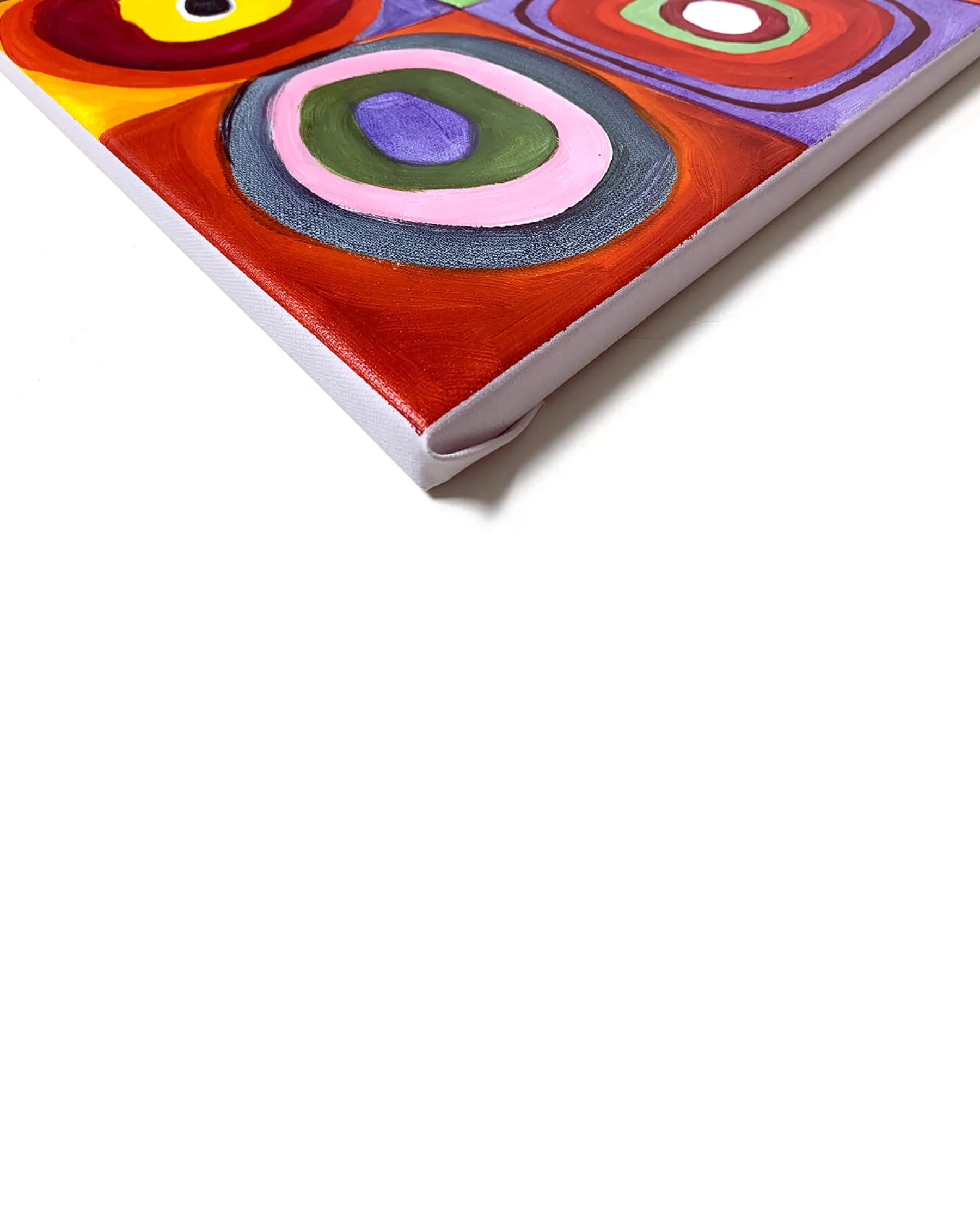 Galerie Mont Color Study, Squares with Concentric Circles - Vassily Kandinsky^ Kandinsky