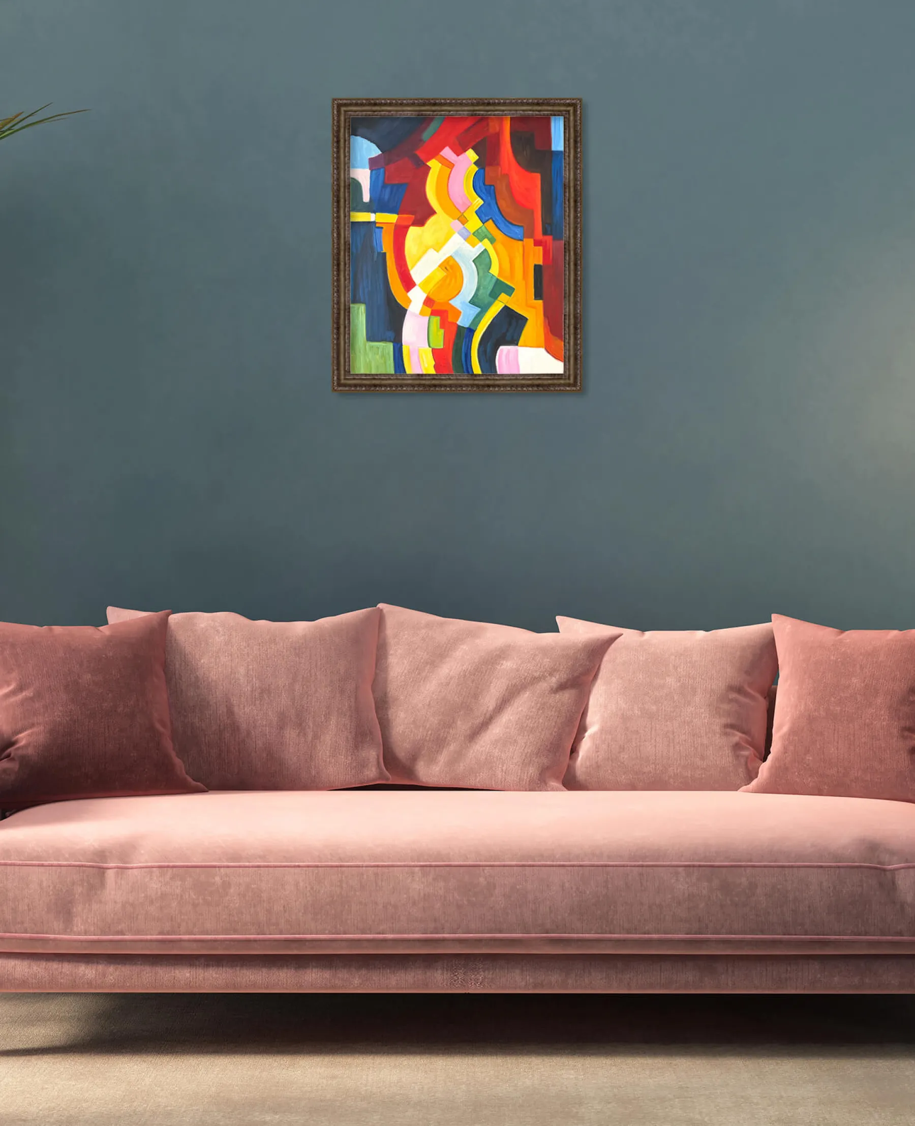 Galerie Mont Colored Forms III - August Macke^ Macke