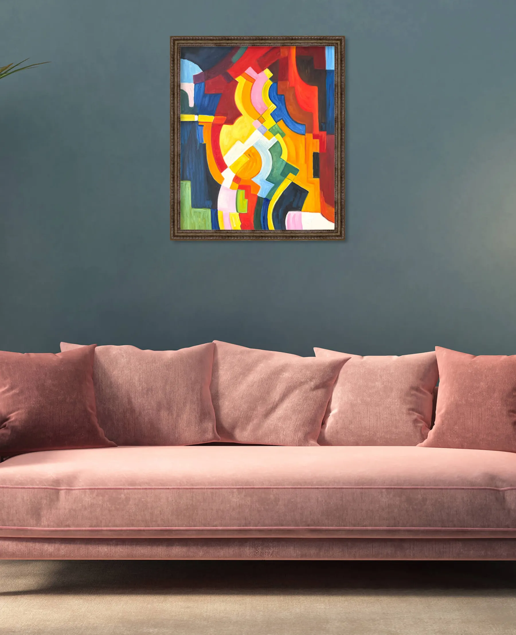 Galerie Mont Colored Forms III - August Macke^ Macke