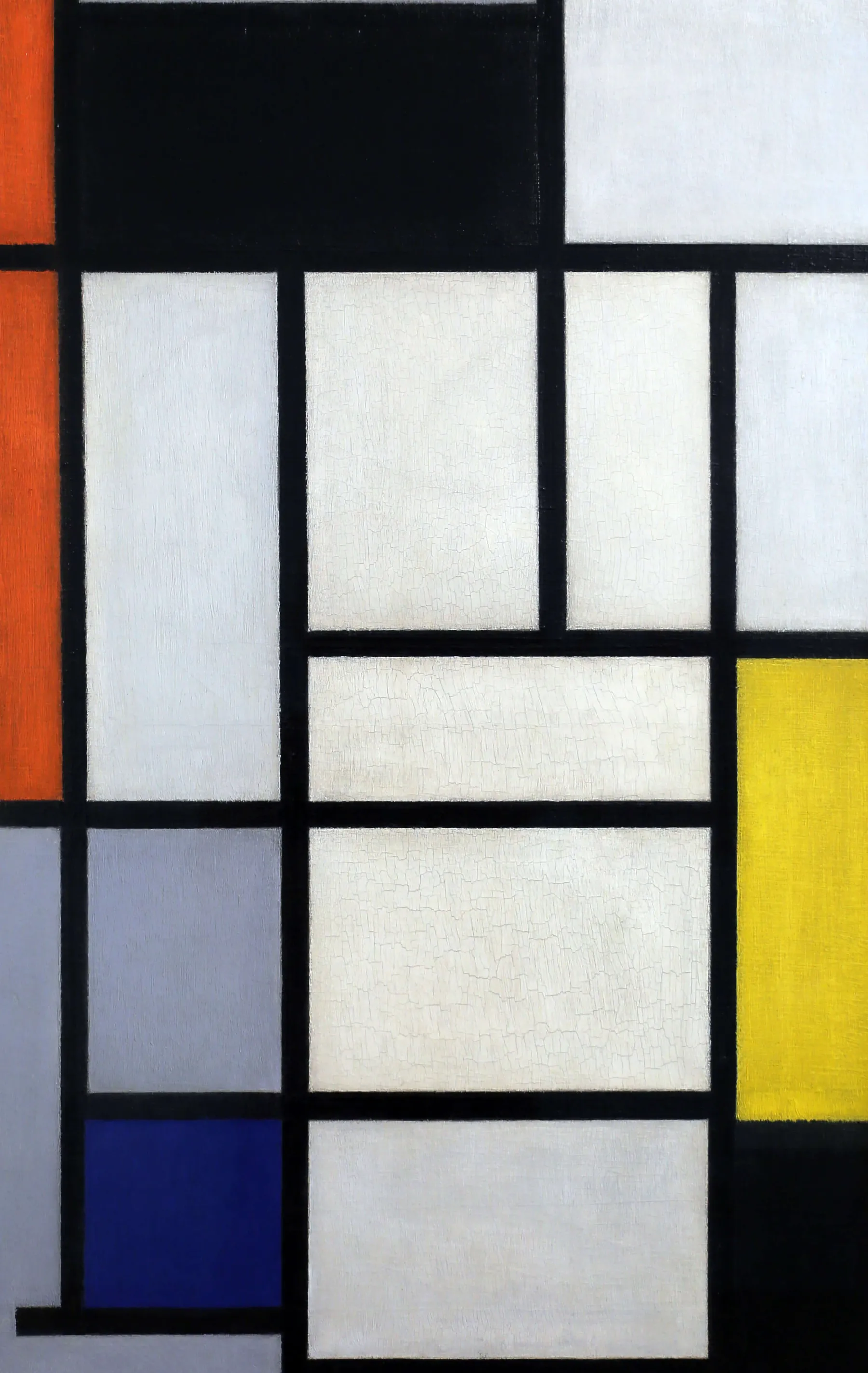 Galerie Mont Composition of Red, Black, Yellow, Blue and Grey - Piet Mondrian^ Mondrian