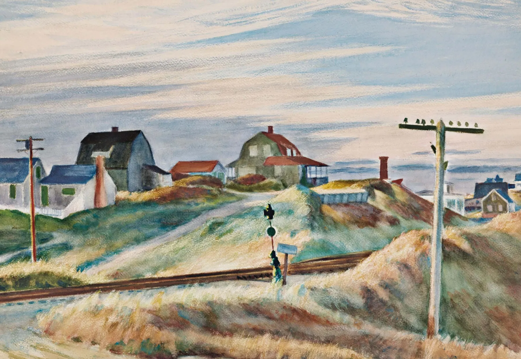 Galerie Mont Cottages at North Truro - Edward Hopper^ Hopper