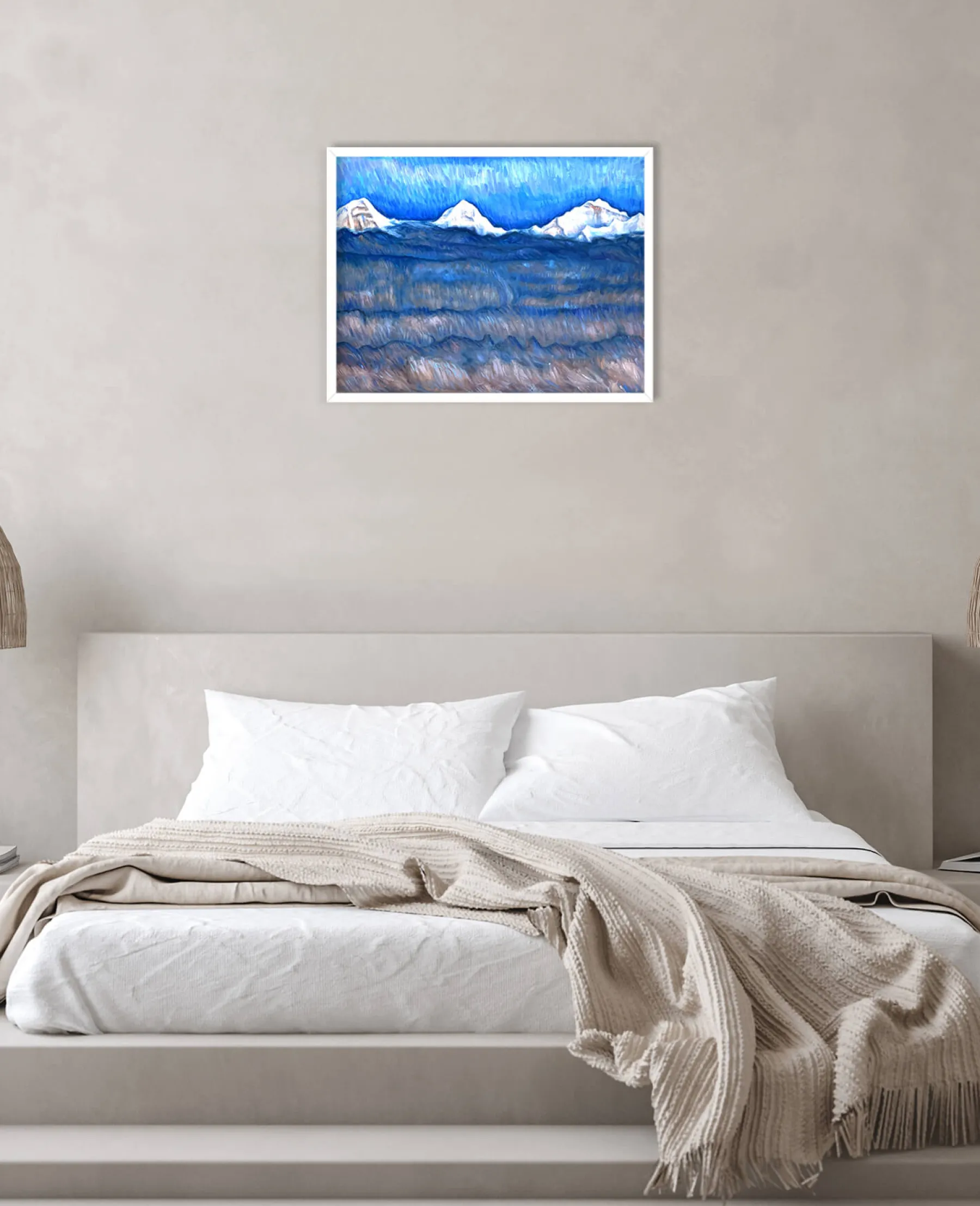 Galerie Mont Eiger, Mönch and Jungfrau above the sea of fog - Ferdinand Hodler^ Hodler