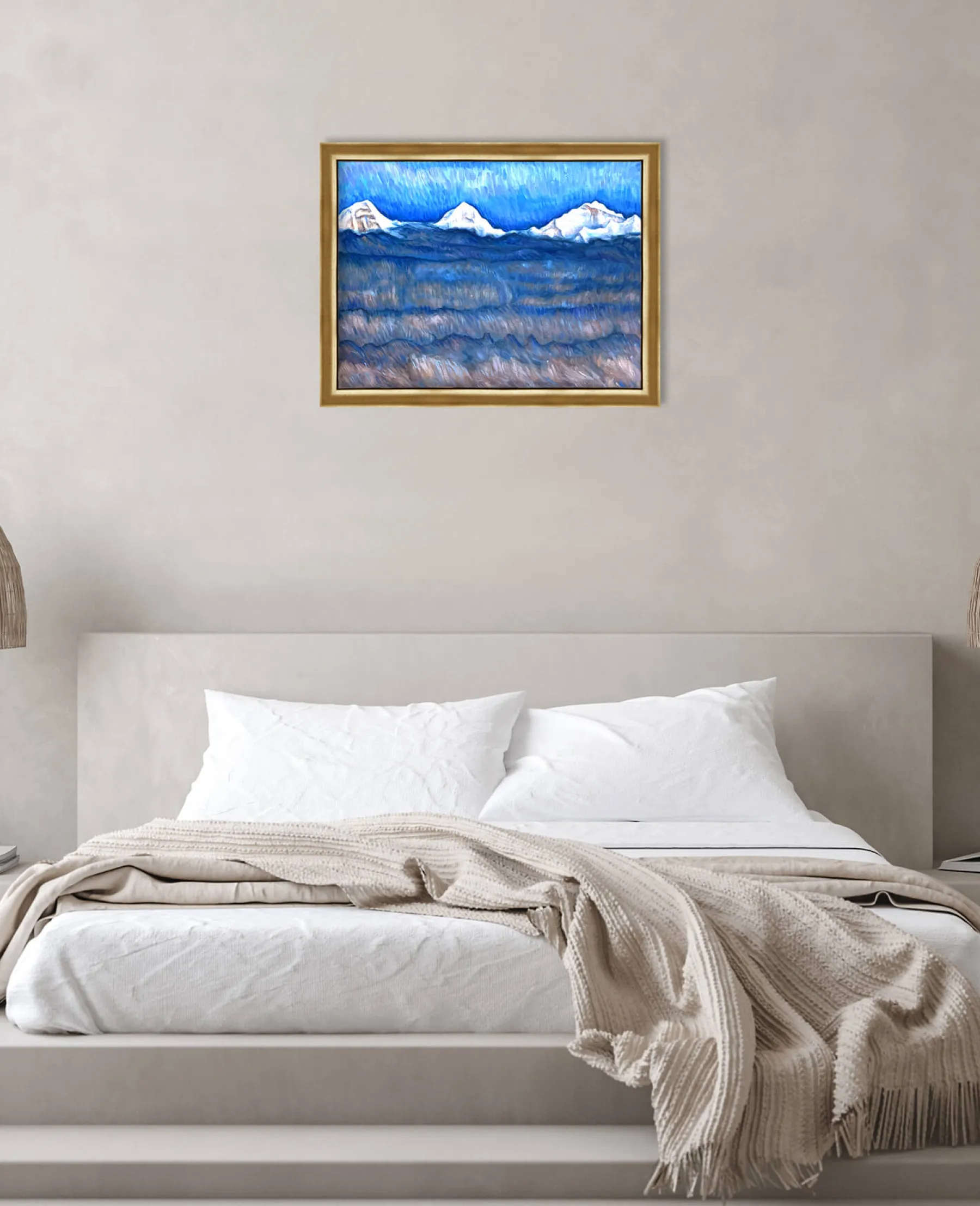 Galerie Mont Eiger, Mönch and Jungfrau above the sea of fog - Ferdinand Hodler^ Hodler
