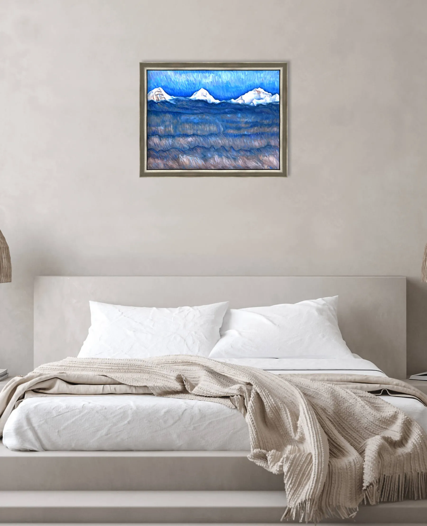 Galerie Mont Eiger, Mönch and Jungfrau above the sea of fog - Ferdinand Hodler^ Hodler