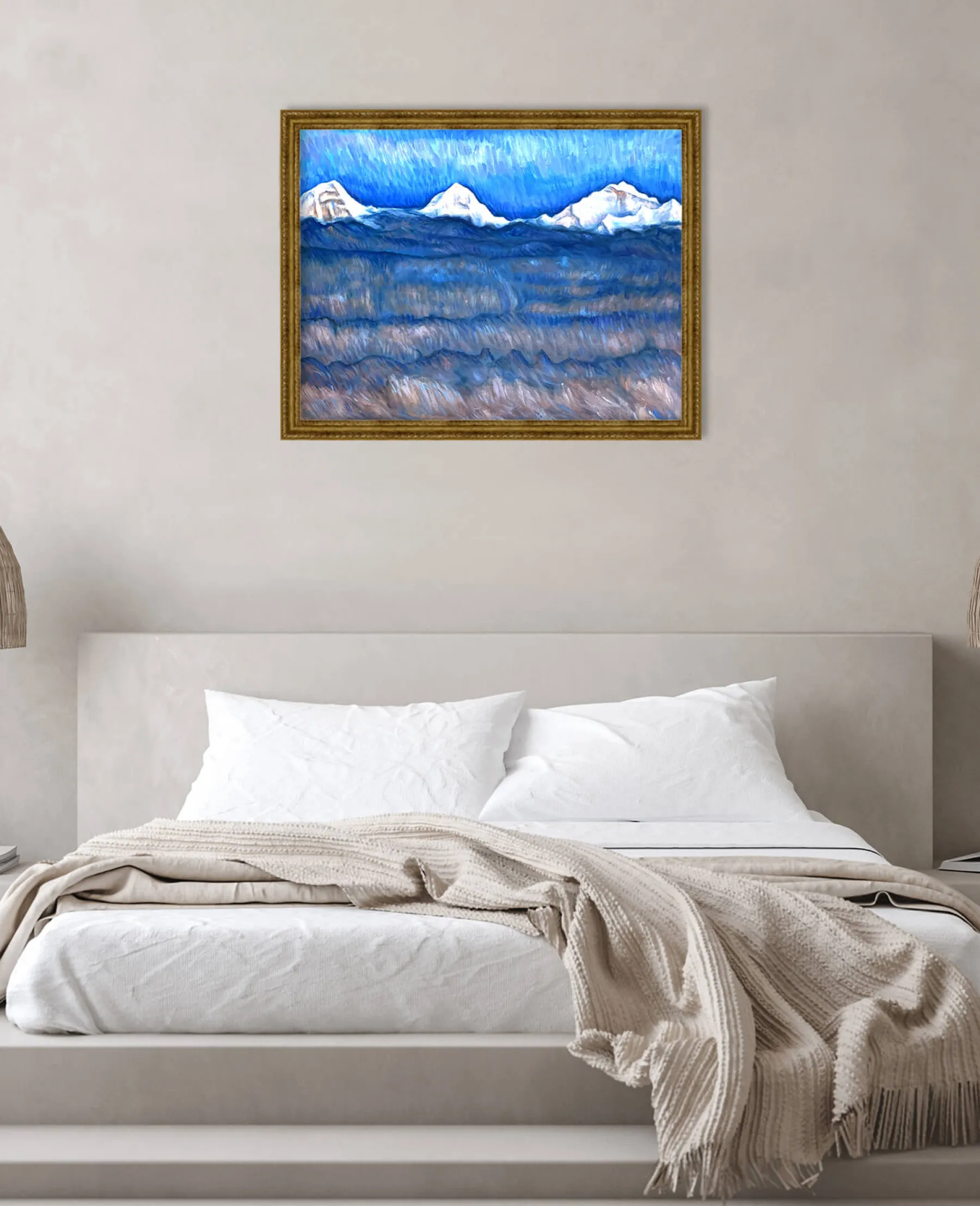 Galerie Mont Eiger, Mönch and Jungfrau above the sea of fog - Ferdinand Hodler^ Hodler