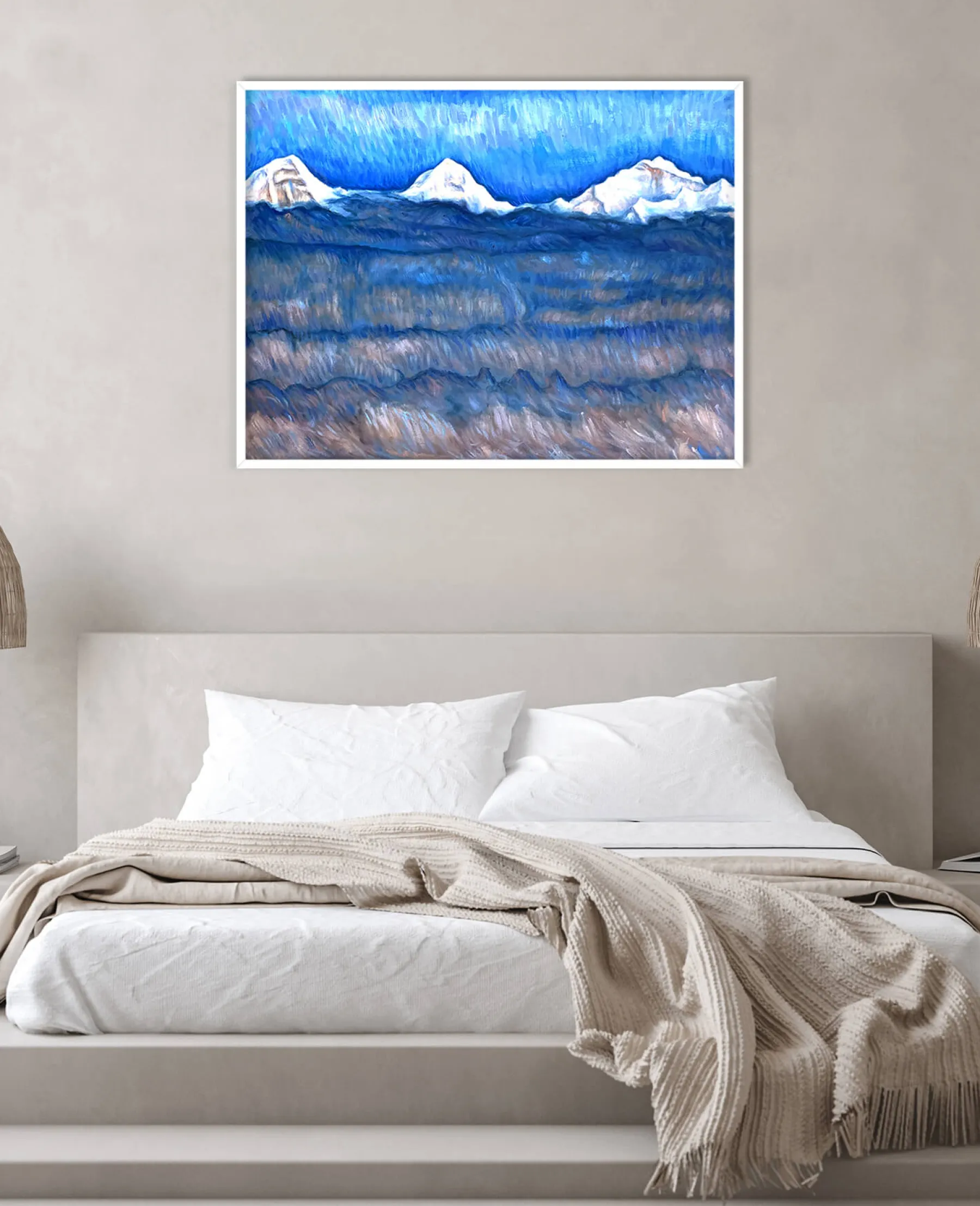 Galerie Mont Eiger, Mönch and Jungfrau above the sea of fog - Ferdinand Hodler^ Hodler