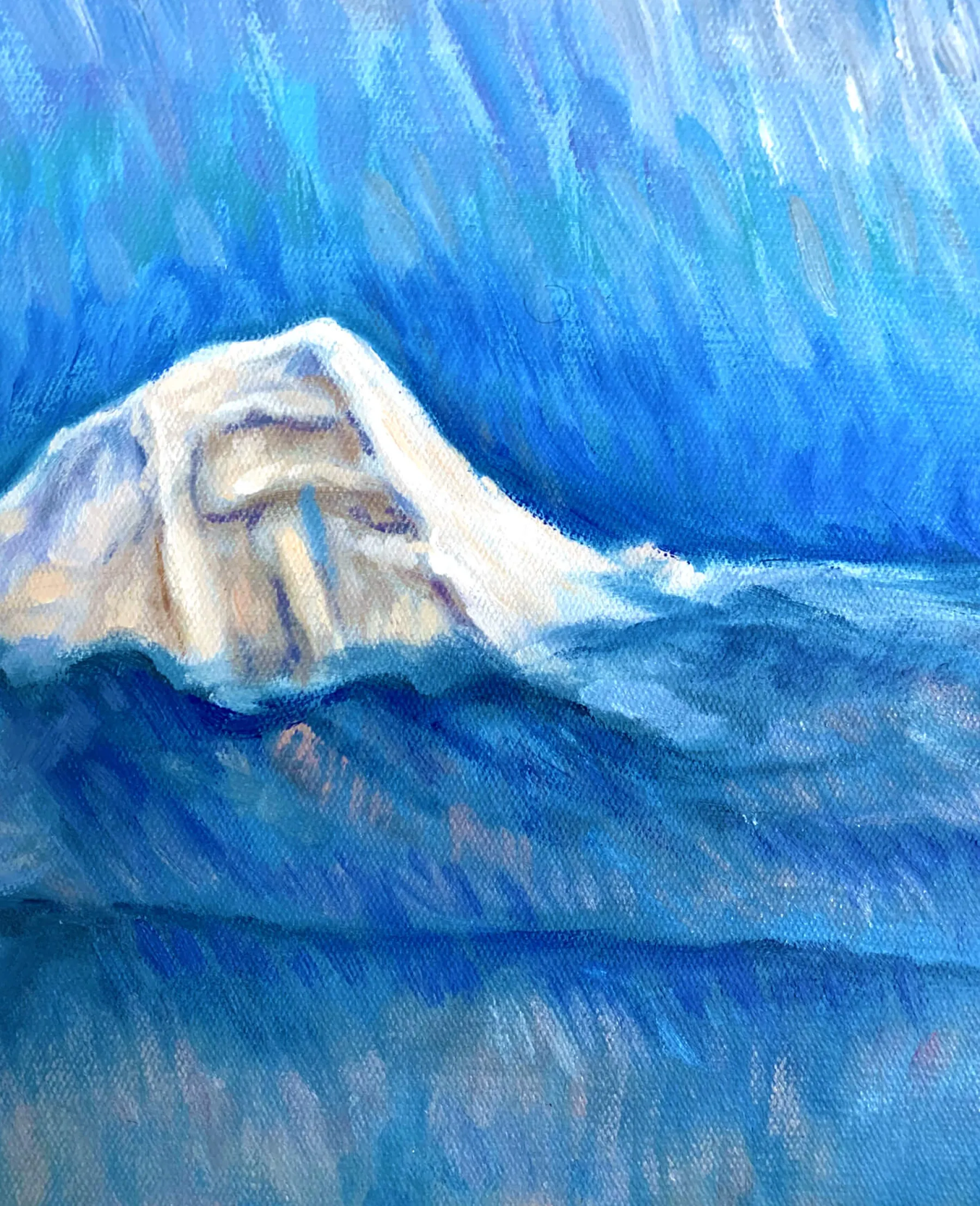 Galerie Mont Eiger, Mönch and Jungfrau above the sea of fog - Ferdinand Hodler^ Hodler