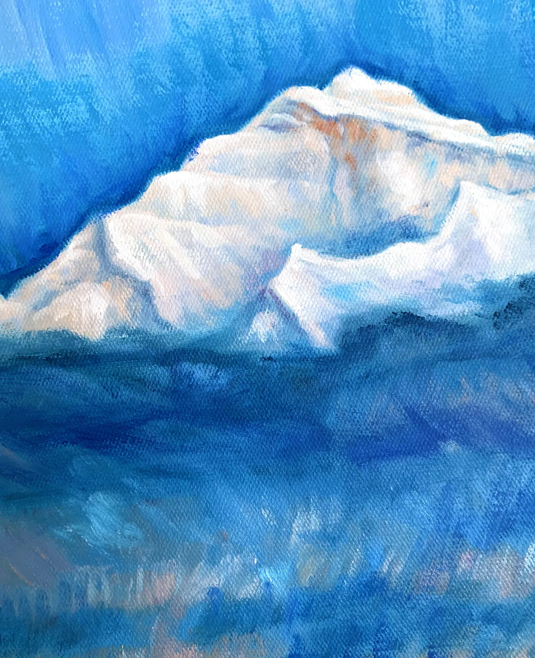 Galerie Mont Eiger, Mönch and Jungfrau above the sea of fog - Ferdinand Hodler^ Hodler