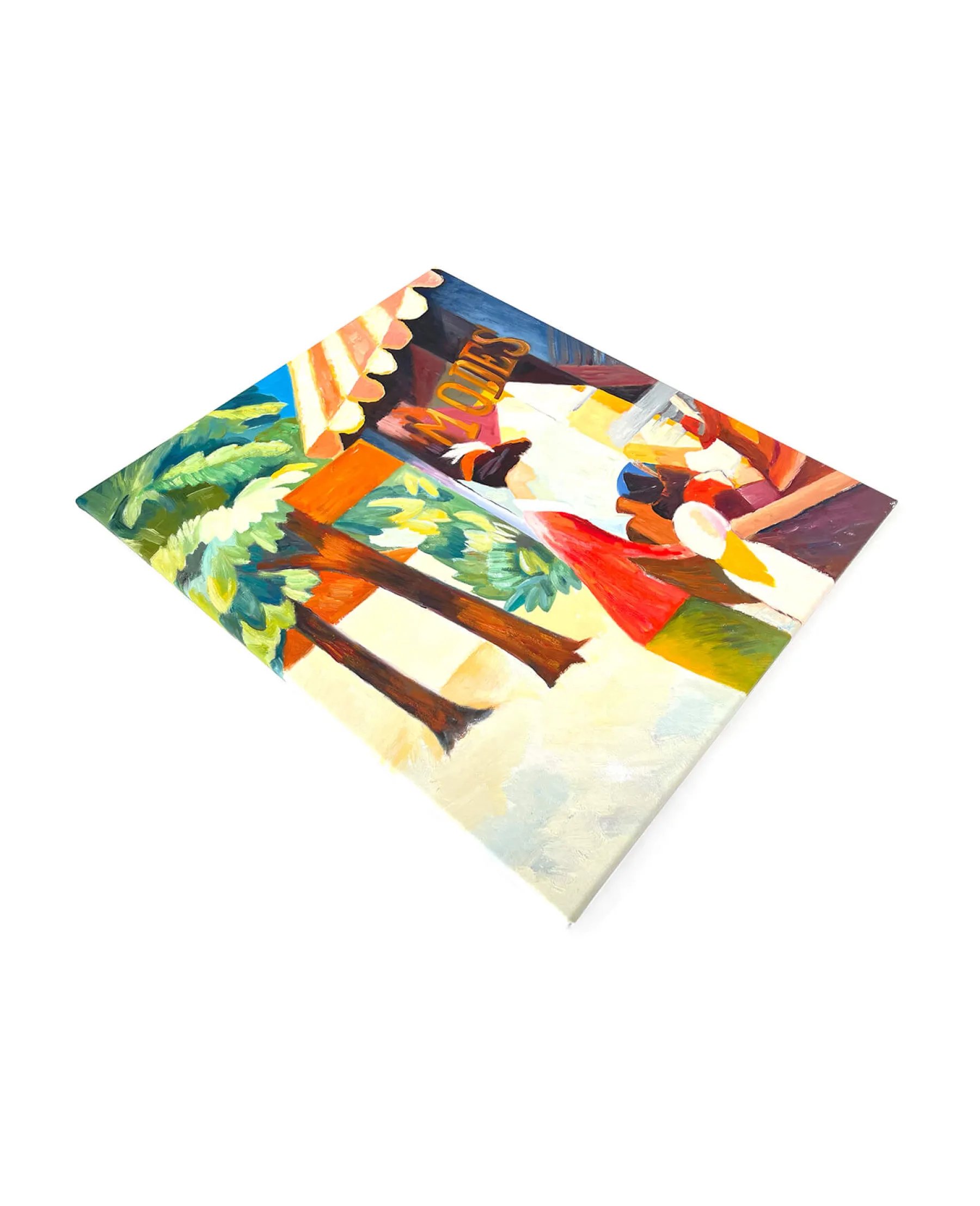 Galerie Mont In Front of the Hat Shop - August Macke^ Macke