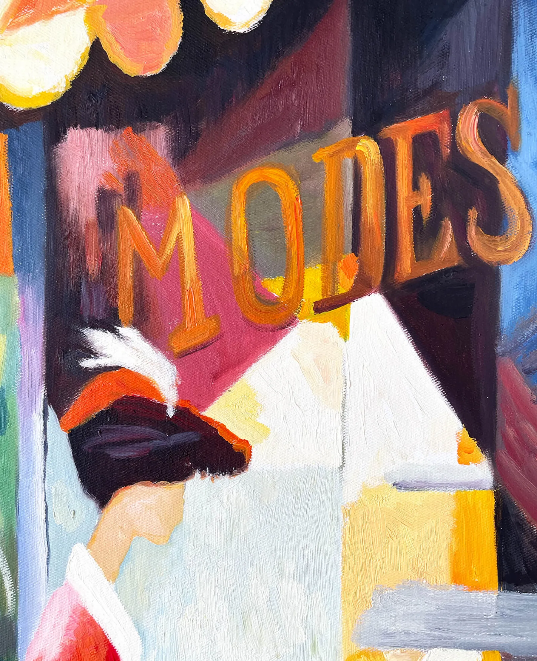 Galerie Mont In Front of the Hat Shop - August Macke^ Macke