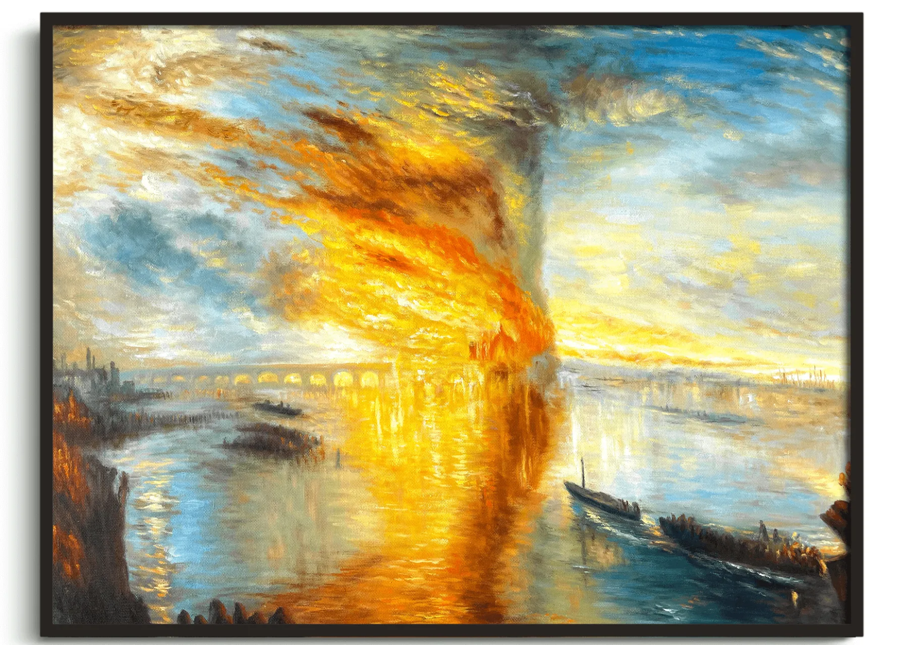 Galerie Mont The Burning of the Houses of Lords and Commons I - William Turner^ Turner