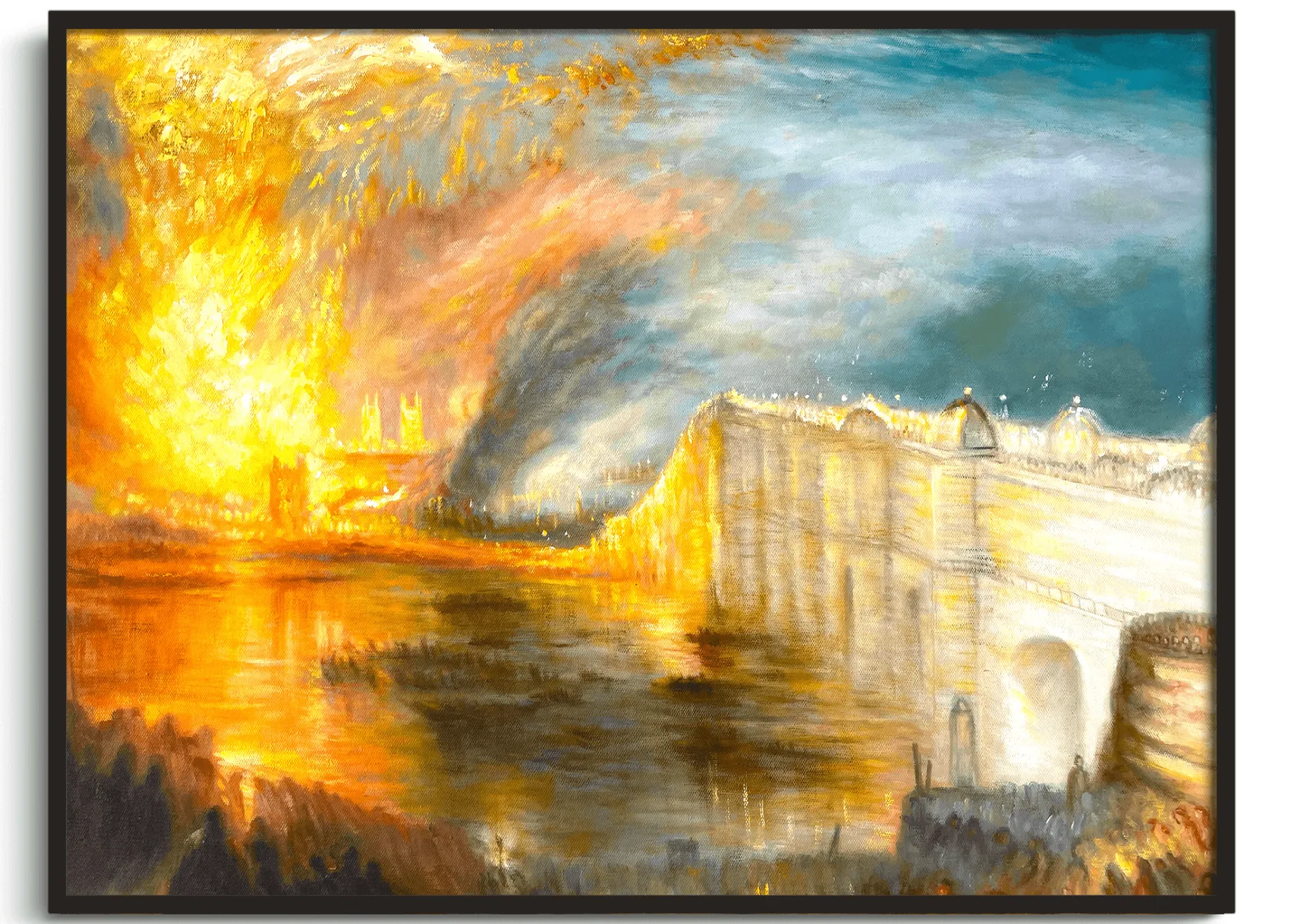 Galerie Mont The Burning of the Houses of Lords and Commons II - William Turner^ Turner