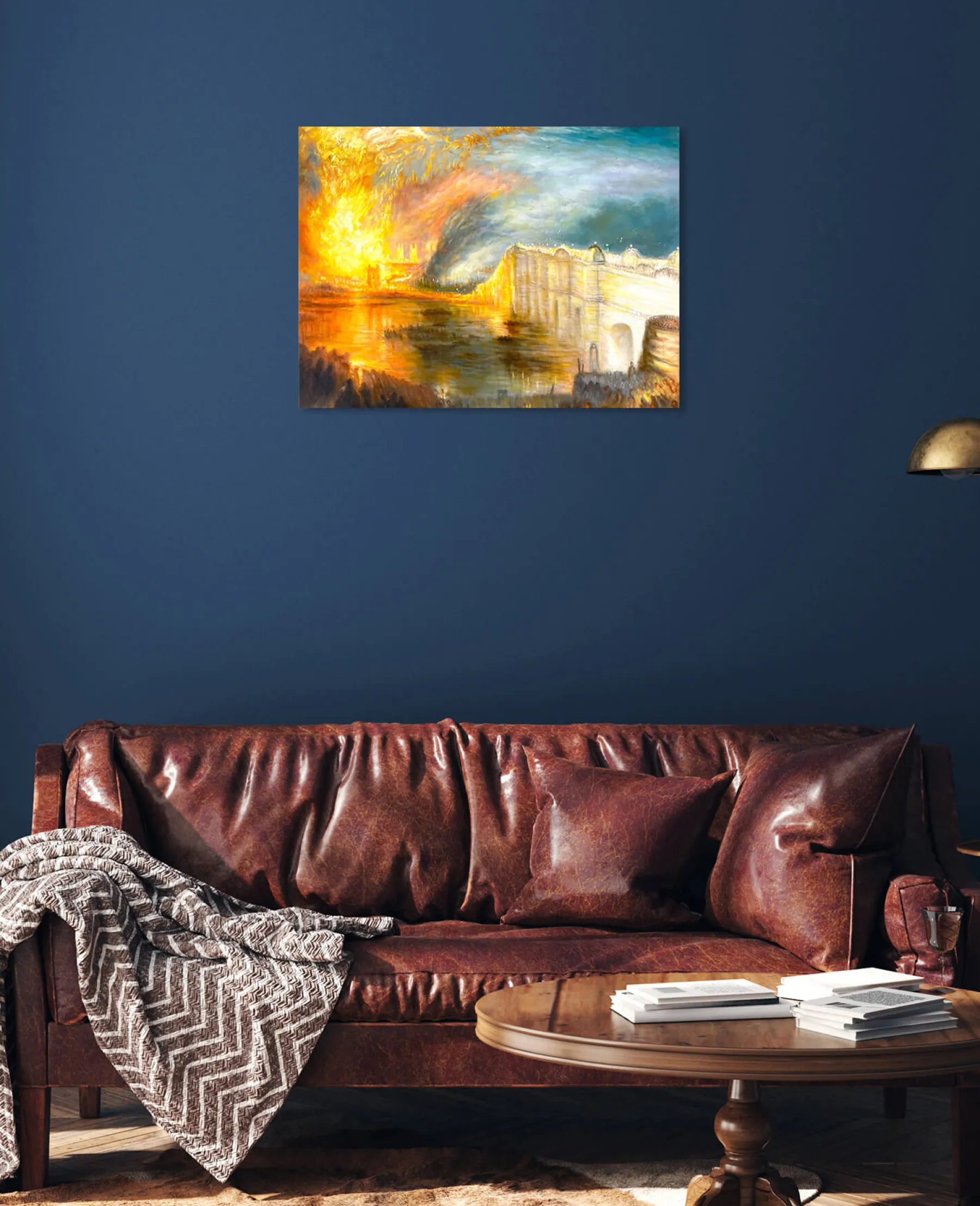 Galerie Mont The Burning of the Houses of Lords and Commons II - William Turner^ Turner
