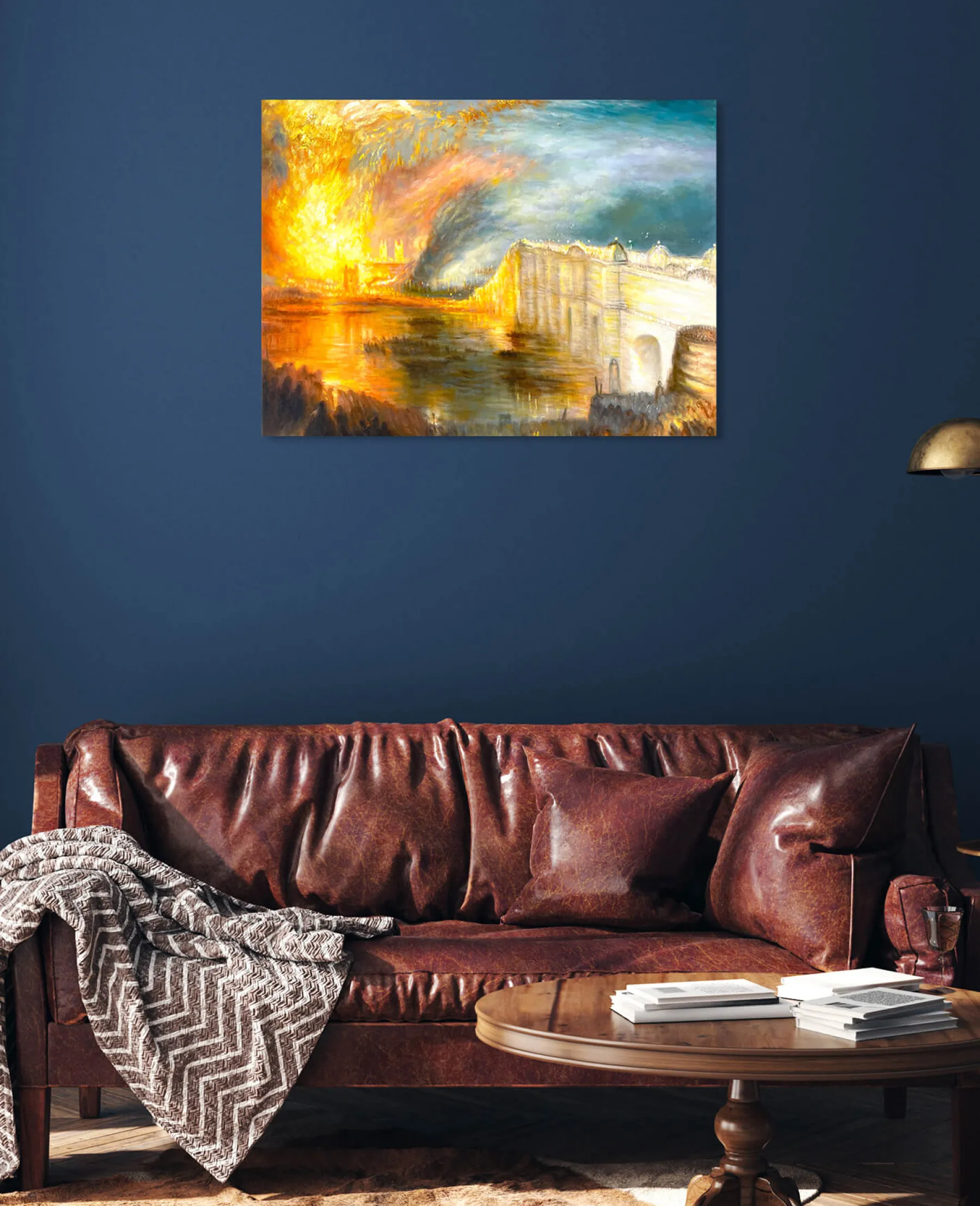 Galerie Mont The Burning of the Houses of Lords and Commons II - William Turner^ Turner